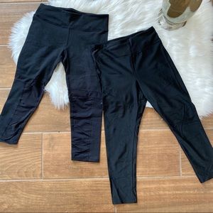 Fabletics and Forever 21 3/4 Leggings (2)